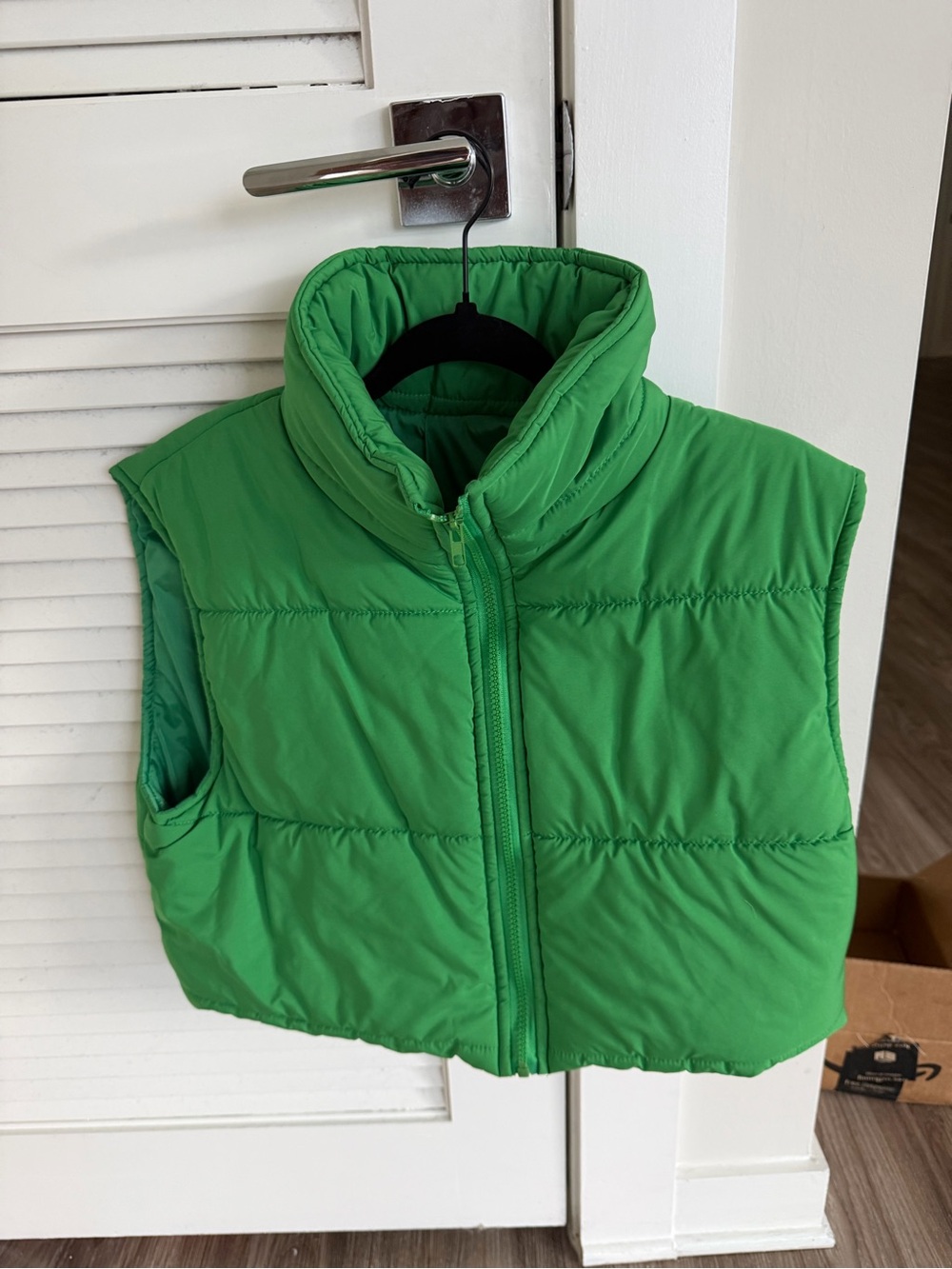Target Green Puffer Vest